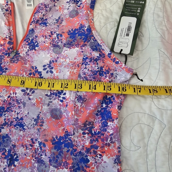 Kyodan Golf Floral Sleeveless Top UPF 50+ Women's Size P / Small NWT - Picture 7 of 9